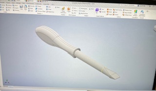 Injection molded flathead tool