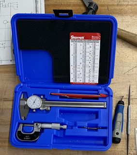 Dial calipers and micrometer