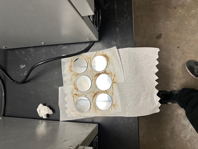 Finished Steel Samples